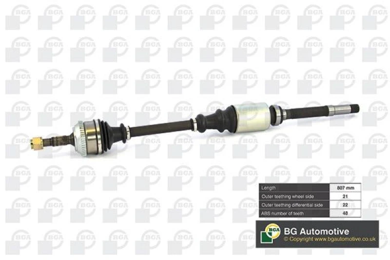Image of BGA Drive shaft BGA DS1416RA