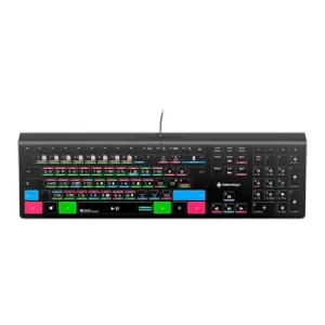 image of EditorsKeys DaVinci Resolve 16 Backlit Keyboard