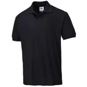 Image of B210MGRXL - sz xl Naples Polo Shirt - Metal Grey - Portwest