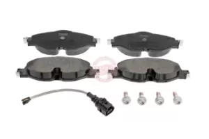 Image of MASTER-SPORT Brake pad set Premium Front Axle 13046027852N-SET-MS Brake pads,Brake pad set, disc brake VW,AUDI,SKODA