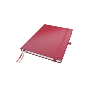 image of Complete Hard Cover Notebook A4 Ruled Red - Outer Carton of 6