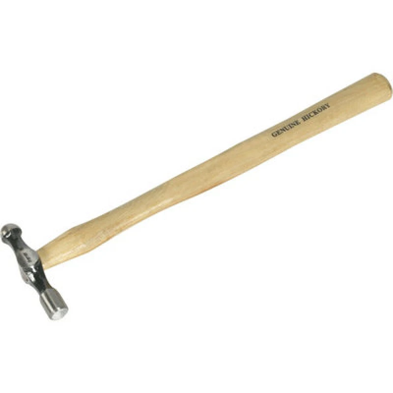 Image of Loops 4oz Ball Pein Pin Hammer - Hickory Wooden Shaft - Drop Forged Carbon Steel Metallics