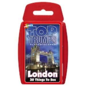 Image of Top Trumps Card Game - London 30 Things to See Edition