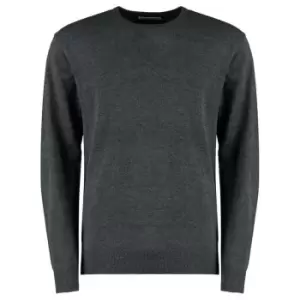 image of Kustom Kit Mens Arundel Sweatshirt (L) (Dark Graphite)