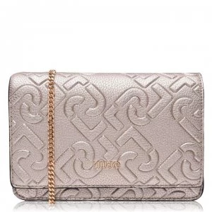 Image of Liu Jo Liu Manh Cross Body Flap Over Bag - Light Gold 9004
