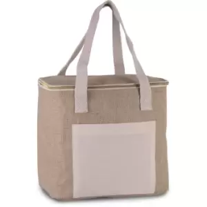 Image of Kimood Large Jute Cool Bag (L) (Natural)