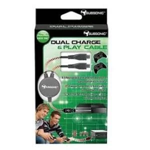 Image of Subsonic Dual Charge and Play Cable Xbox One