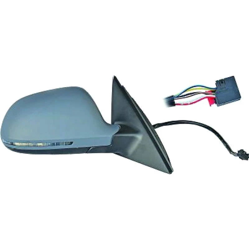Image of DIEDERICHS 1018224 Wing mirror Right, Complete Mirror, primed Outside Mirror (50)