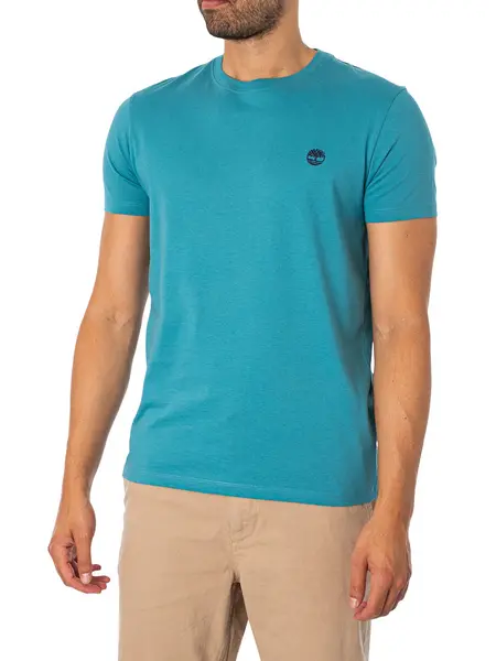 image of Timberland Dun River Crew Slim T-Shirt Storm S