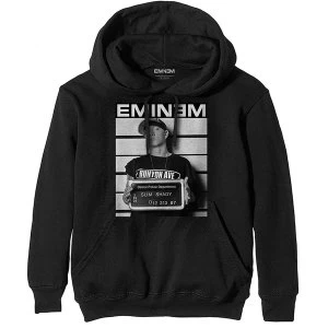 Image of Eminem - Arrest Mens XX-Large Pullover Hoodie - Black