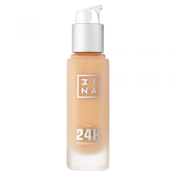 image of 3INA Makeup The 24H Foundation 30ml (Various Shades) - 624 Light Caramel Beige