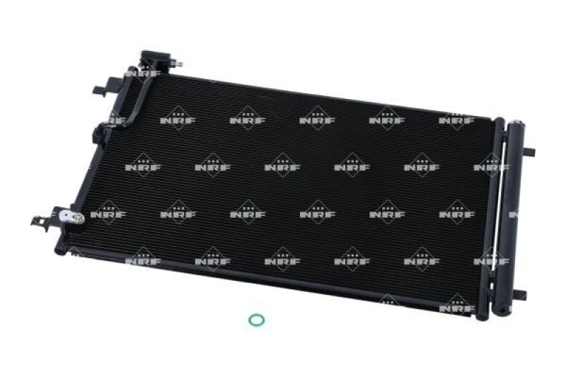 Image of NRF 350556 Condenser EASY FIT with seal ring, with nitrogen filling Condenser,air conditioning (448)