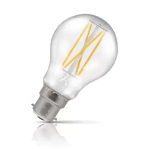 Image of Crompton Lamps Ultra-Efficient LED GLS 2.2W B22 A-Class Warm White Clear (40W Eqv)