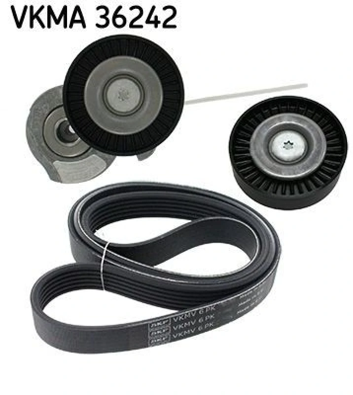 Image of SKF V-Ribbed Belt Set SKF VKMA 36242