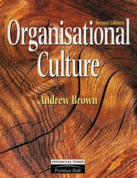 Image of Organisational Culture by Andrew Brown Paperback