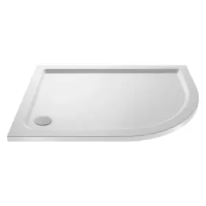 Image of Hudson Reed Offset Quad Shower Tray Right Hand 1000 x 900mm - White