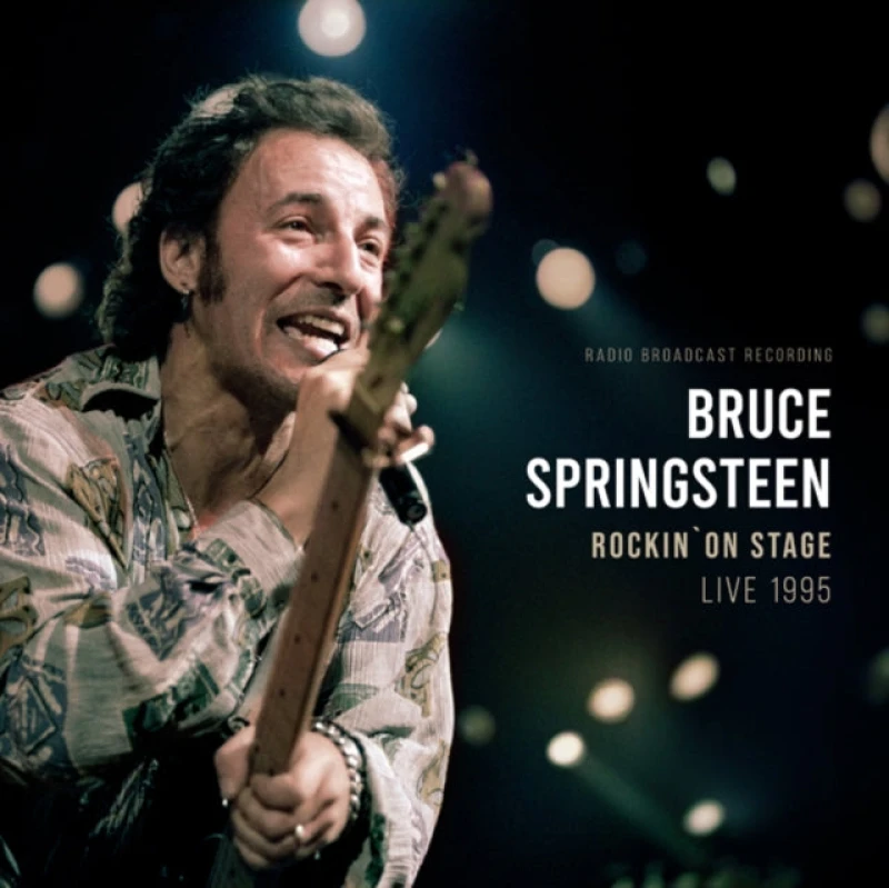 Image of Bruce Springsteen Rockin' on stage / Radio Broadcast LP multicolor Onesize Unisex
