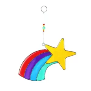 image of 19cm Rainbow Shooting Star Suncatcher