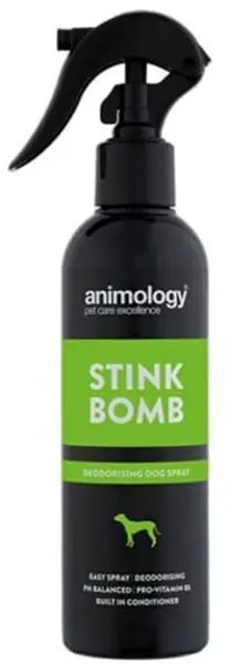 image of Animology Stink Bomb Dog Deodorising Spray 250ml