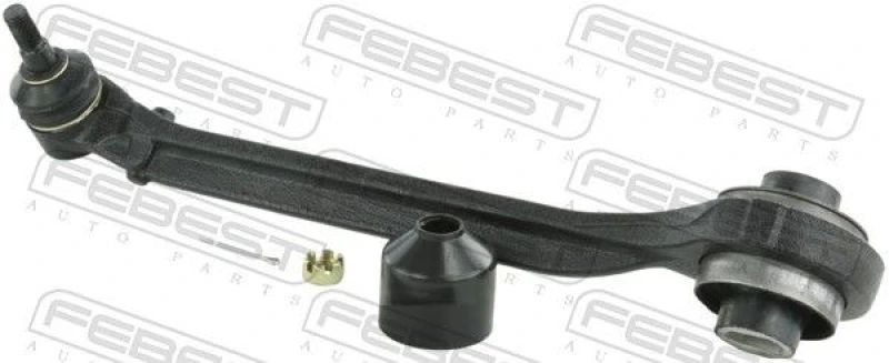 Image of FEBEST 2025-300FLR Suspension arm Control Arm, Front Axle Right Track Control Arm (273)