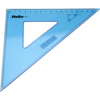 image of Helix - L61040 Set Square 260mm 45 Degree