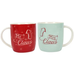 Image of Mr & Mrs Claus Mugs