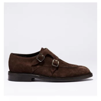 Image of Reiss Jake Slip On Shoes - Dark Brown