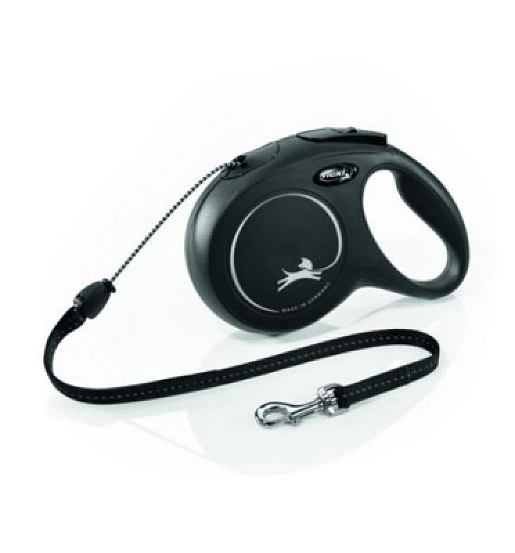 Image of Flexi New Classic Cord M Black 8M 1-20Kg
