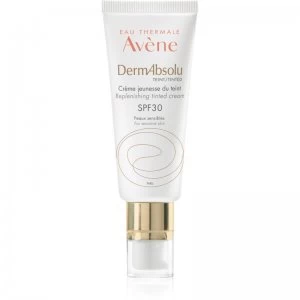 image of Avene DermAbsolu Replenishing Tinted Day Cream SPF 30 40ml