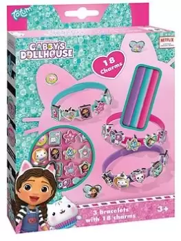 image of Gabbys Dollhouse 3 Charm Bracelet Set