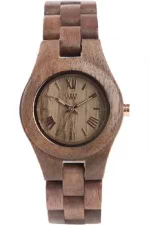 image of Ladies Wewood Criss Nut Watch WWD-CRNUT