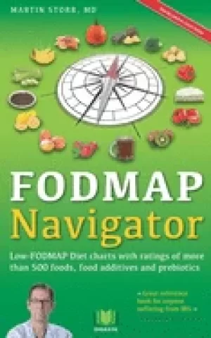 Image of fodmap navigator low fodmap diet charts with ratings of more than 500 foods