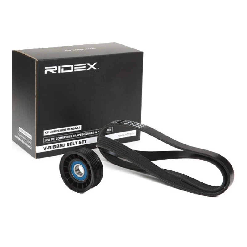 Image of RIDEX 542R0852 V-ribbed belt set V-Ribbed Belt Set (542)