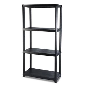 image of Addis 4 Tier Plastic Shelving Unit