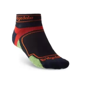 Image of Bridgedale TRAIL RUN Ultralight T2 Coolmax Sport Low Mens - Large Navy