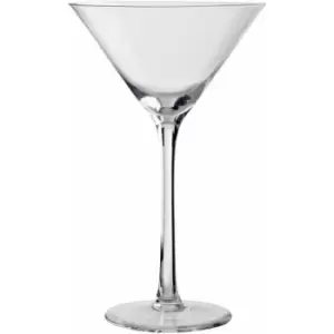 image of Premier Housewares - Long Stem Frosted Deco Set of Martini Glasses White Whiskey Drinking Glasses For Bar Top And Kitchen Glass For Daily Use w12 x