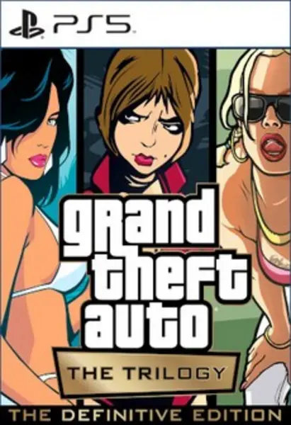 Image of Grand Theft Auto GTA The Trilogy Definitive Edition PS5 Game