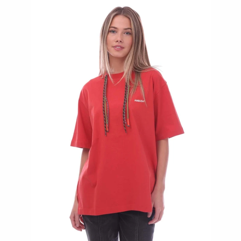 Image of Ambush Multicord T-Shirt - Red Red 8