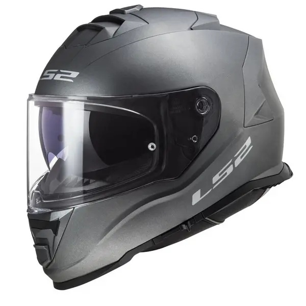 Image of LS2 FF800 Storm II Solid Matt Titanium Full Face Helmet Size L