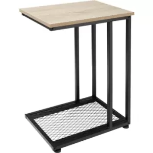 Image of TecTake Eton Bedside Table - Brown