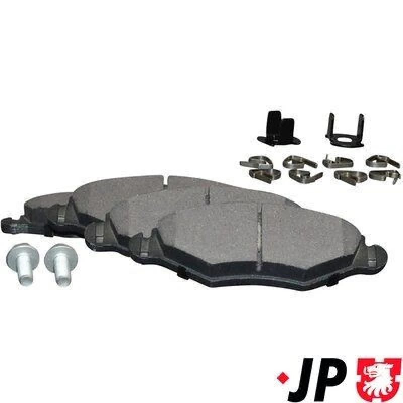 Image of JP GROUP Brake pad set JP GROUP 4163600910