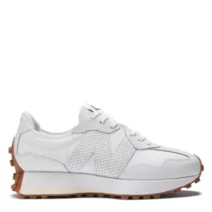 Image of New Balance 327 Leather Trainer - White