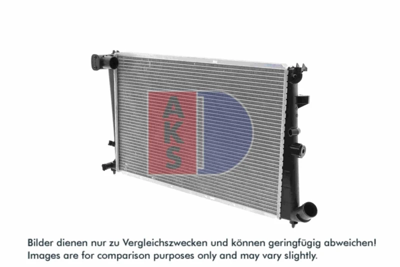 Image of AKS DASIS 060180N Engine radiator Brazed cooling fins Radiator,engine cooling (470)