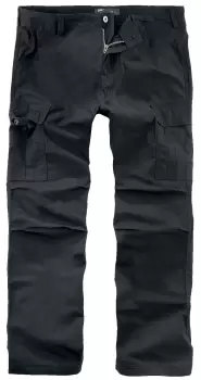 image of Vintage Industries Owen Trousers Cargo Trousers black