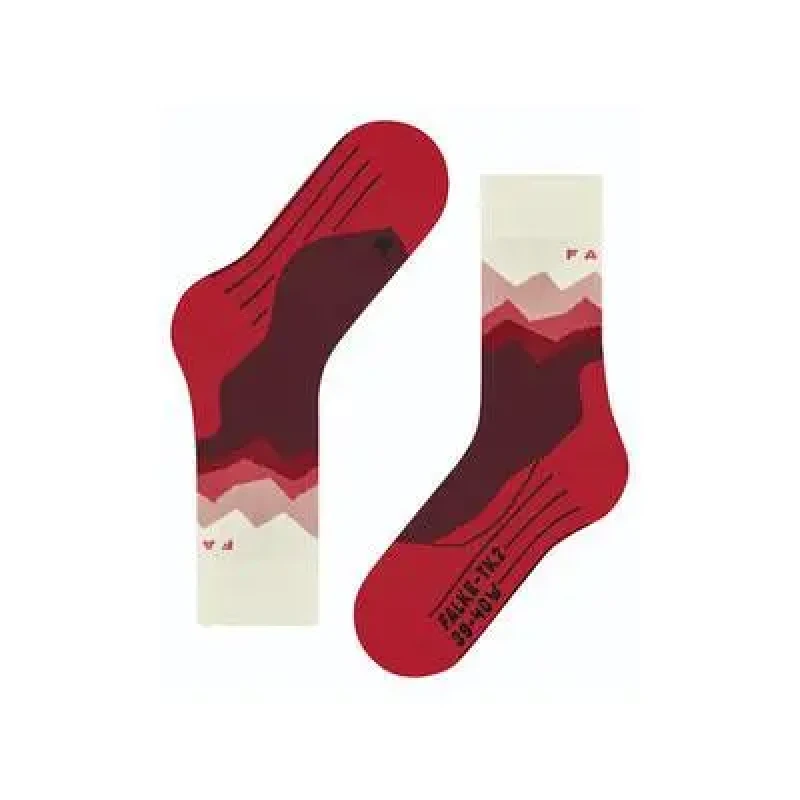 Image of Womens socks Falke Tk2 Crest Rouge Female 37/38