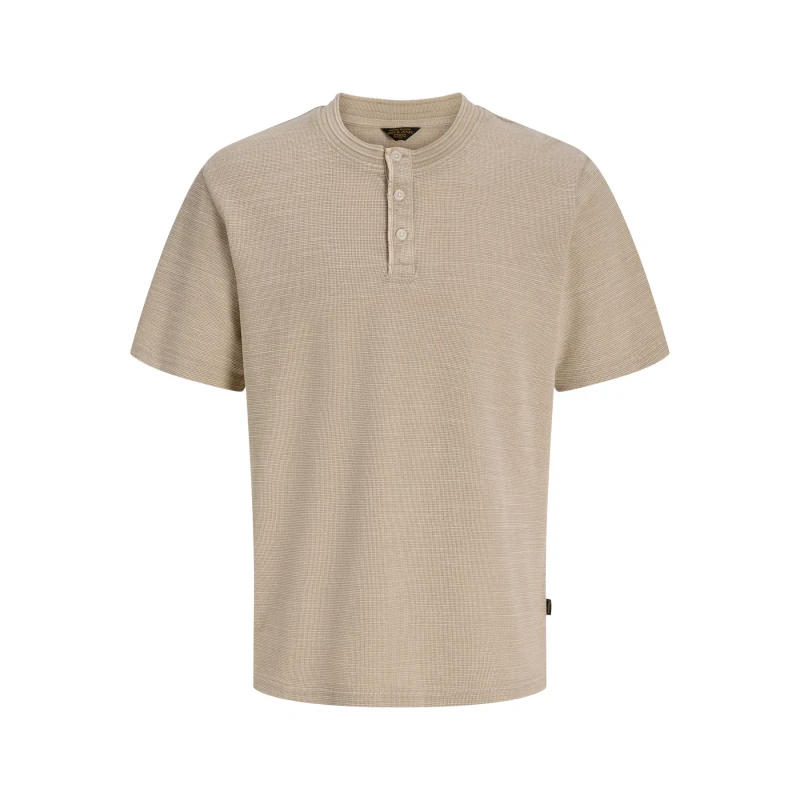 Image of jack & jones T-Shirt Jack & Jones Blulucas Beige Male S
