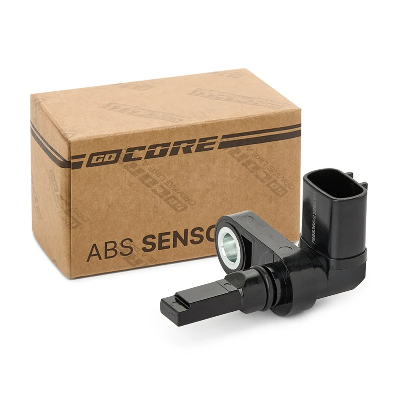 Image of goCORE GCD120137 ABS Sensor Rear Axle Right, without cable Sensor,wheel speed (412)