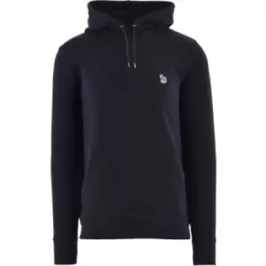 Image of Paul Smith Navy Regular Fit Hooded Sweatshirt
