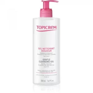 image of Topicrem UH BODY Gentle Cleansing Gel Gentle Cleansing Gel for Face, Hair & Body 500ml