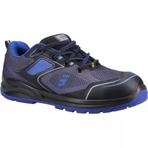 image of Safety Jogger Mens Cador S1P Lace Up Slip Resistant Trainers UK Size 10.5 (EU 45)